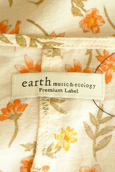 earth music&ecology（アースミュージック＆エコロジー）の古着「小花柄ロングワンピース（キャミワンピース）」大画像６へ