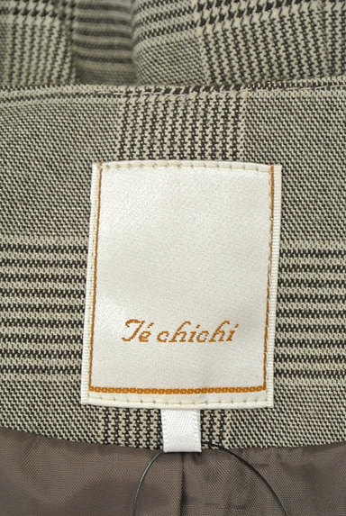 Te chichi（テチチ）の古着「ノーカラーチェック柄ジャケット（ジャケット）」大画像６へ