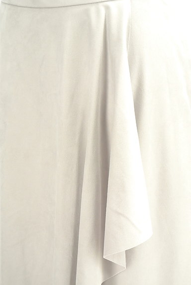 Jines（ジネス）の古着「ミモレ丈フリルラップ風スカート（スカート）」大画像４へ