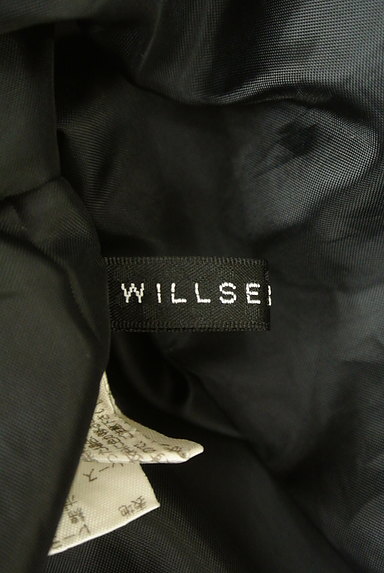 WILLSELECTION（ウィルセレクション）の古着「レースパフ袖膝下リボンワンピース（ワンピース・チュニック）」大画像６へ