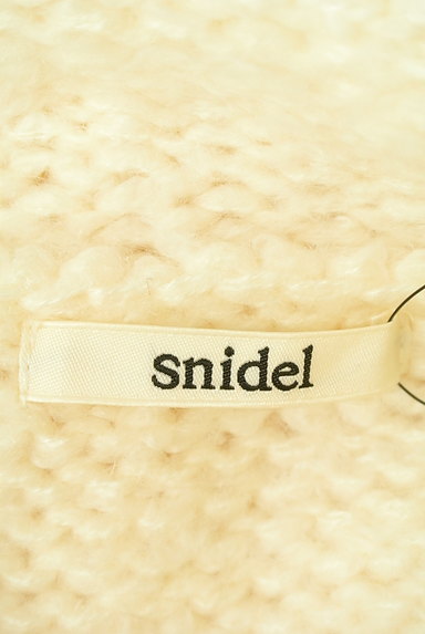 Snidel（スナイデル）の古着「タートルネックワイドロングニット（ニット）」大画像６へ
