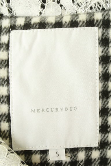 MERCURYDUO（マーキュリーデュオ）の古着「襟付き総レースロングコート（コート）」大画像６へ