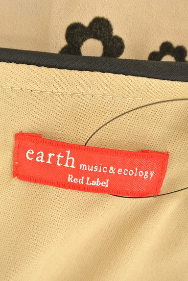 earth music&ecology（アースミュージック＆エコロジー）の古着「レトロ花柄膝丈ワンピース（ワンピース・チュニック）」大画像６へ