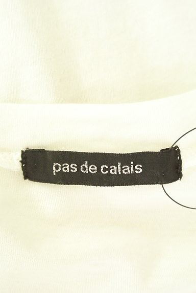 Pas de calais（パドカレ）の古着「アシンメトリー切替Ｔシャツ（カットソー・プルオーバー）」大画像６へ