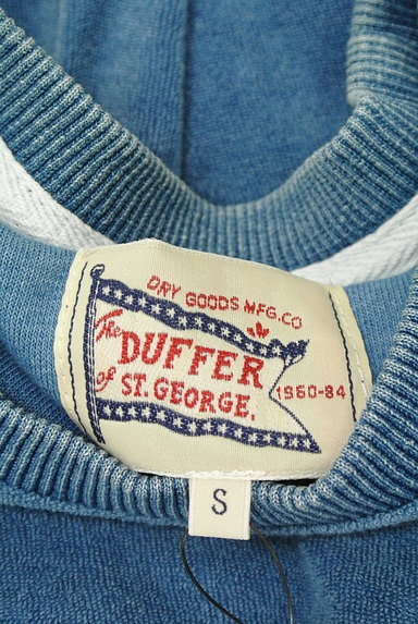 The DUFFER OF ST GEORGE（ザ　ダファーオブセントジョージ）の古着「くすみパイルロゴカットソー（カットソー・プルオーバー）」大画像６へ