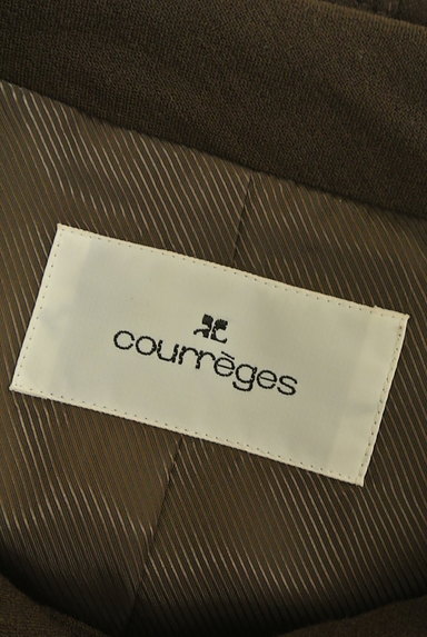 Courreges（クレージュ）の古着「大人レトロ襟付き総裏地ジャケット（ジャケット）」大画像６へ