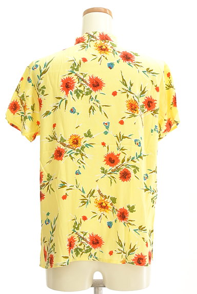 SLY（スライ）の古着「チャイナボタン花柄シャツ（カジュアルシャツ）」大画像２へ