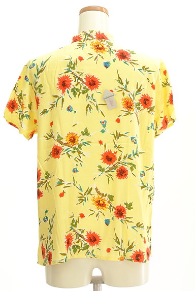 SLY（スライ）の古着「チャイナボタン花柄シャツ（カジュアルシャツ）」大画像４へ