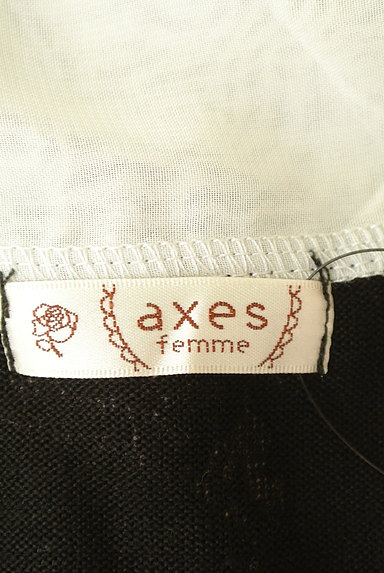 axes femme（アクシーズファム）の古着「ヨーロピアン柄ボウタイカットソー（カットソー・プルオーバー）」大画像６へ