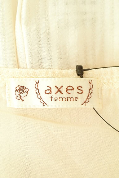 axes femme（アクシーズファム）の古着「装飾刺繍レースプルオーバー（カットソー・プルオーバー）」大画像６へ