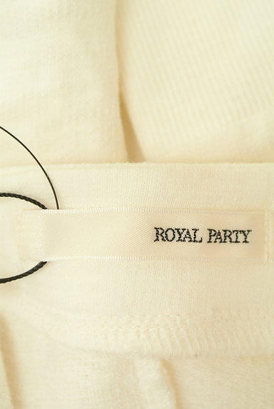 ROYAL PARTY（ロイヤルパーティ）の古着「七分袖ビジュー付きスウェットジャケット（ジャケット）」大画像６へ