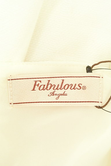 Fabulous Angela（ファビュラスアンジェラ）の古着「七分袖裾シフォンフリルカットソー（カットソー・プルオーバー）」大画像６へ