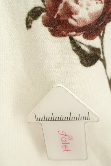 Lilidia（リリディア）の古着「ボリューム５分袖花柄プルオーバー（ニット）」大画像５へ