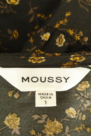 MOUSSY（マウジー）の古着「小花柄七分袖ペプラムシフォンブラウス（カットソー・プルオーバー）」大画像６へ