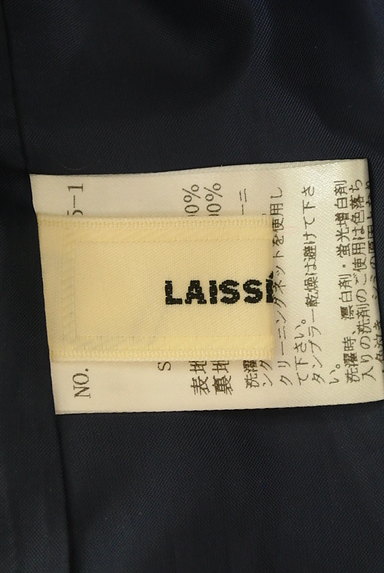 LAISSE PASSE（レッセパッセ）の古着「肩フリルビジュー付７分袖カットソー（カットソー・プルオーバー）」大画像６へ