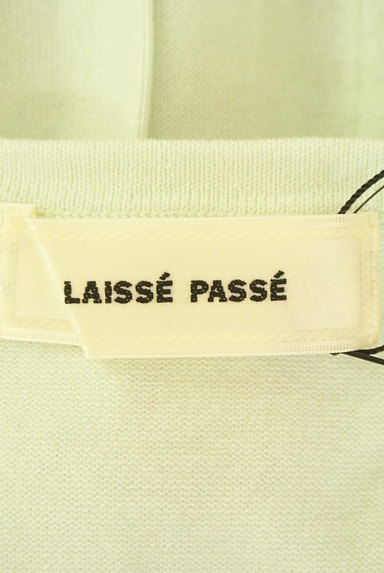 LAISSE PASSE（レッセパッセ）の古着「ビジューボタン７分袖カーディガン（カーディガン・ボレロ）」大画像６へ