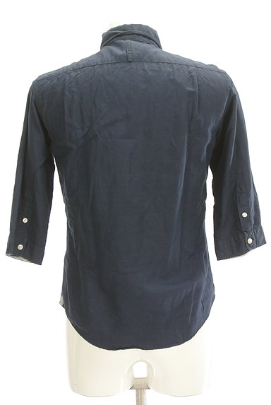 COMME CA COMMUNE（コムサコミューン）の古着「マリンルック７分袖シャツ（カジュアルシャツ）」大画像２へ