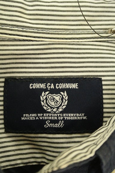 COMME CA COMMUNE（コムサコミューン）の古着「マリンルック７分袖シャツ（カジュアルシャツ）」大画像６へ