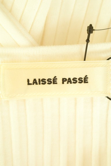 LAISSE PASSE（レッセパッセ）の古着「レース刺繍リブニット（ニット）」大画像６へ