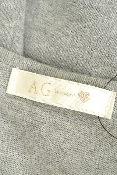 AG by aquagirl（エージーバイアクアガール）の古着「花刺繍フレンチスリーブニット（ニット）」大画像６へ