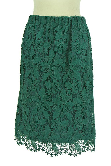 Couture Brooch（クチュールブローチ）の古着「膝下丈かぎ針編みレーススカート（スカート）」大画像１へ