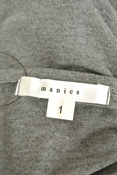 manics（マニックス）の古着「七分袖カシュクールカットソー（カットソー・プルオーバー）」大画像６へ