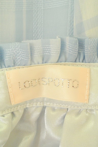LODISPOTTO（ロディスポット）の古着「パステルチェックひざ丈フレアスカート（スカート）」大画像６へ
