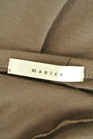 manics（マニックス）の古着「バックツイスト膝上丈ワンピース（カットソー・プルオーバー）」大画像６へ