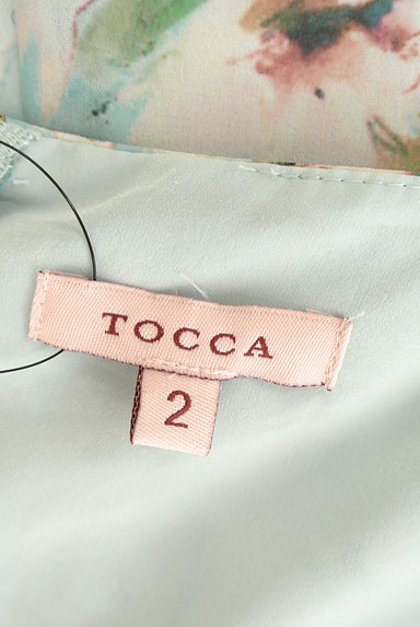 TOCCA（トッカ）の古着「ミモレ丈花柄シフォンワンピース（ワンピース・チュニック）」大画像６へ