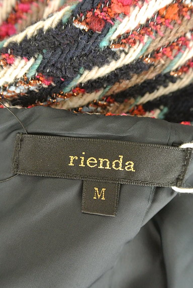 rienda（リエンダ）の古着「膝下丈ラメニットワンピース（ワンピース・チュニック）」大画像６へ