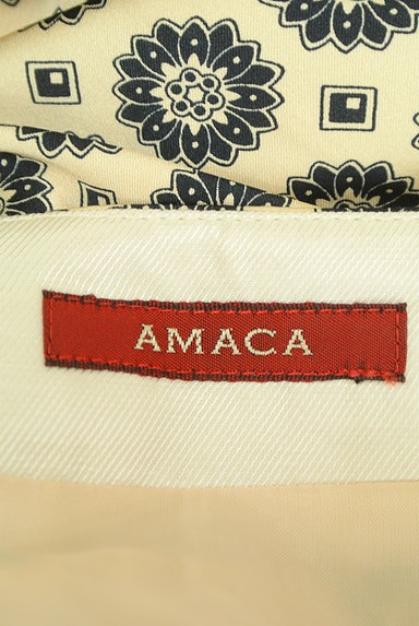 AMACA（アマカ）の古着「ミモレ丈サテンスカート（スカート）」大画像６へ