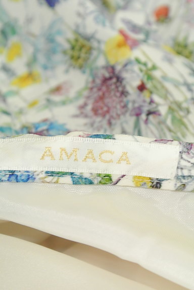 AMACA（アマカ）の古着「膝下丈花柄フレアシフォンスカート（スカート）」大画像６へ
