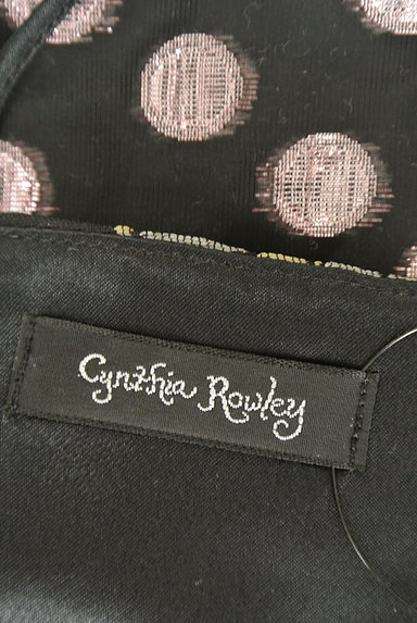Cynthia Rowley（シンシアローリー）の古着「花柄×ドットミニキャミワンピース（キャミワンピース）」大画像６へ