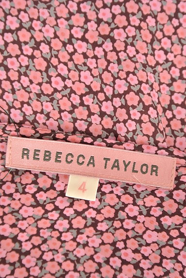 REBECCA TAYLOR（レベッカテイラー）の古着「ミモレ丈花柄フレアワンピース（ワンピース・チュニック）」大画像６へ