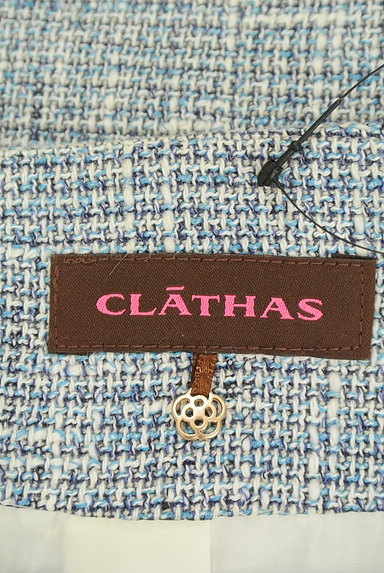 CLATHAS（クレイサス）の古着「ツイードノーカラージャケット（ジャケット）」大画像６へ
