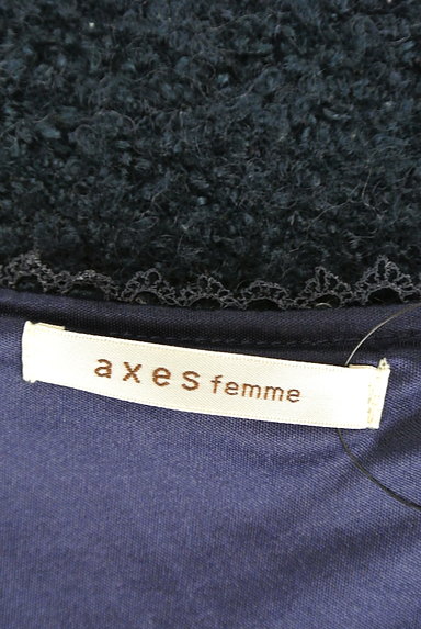 axes femme（アクシーズファム）の古着「膝丈プードルファーワンピース（ワンピース・チュニック）」大画像６へ