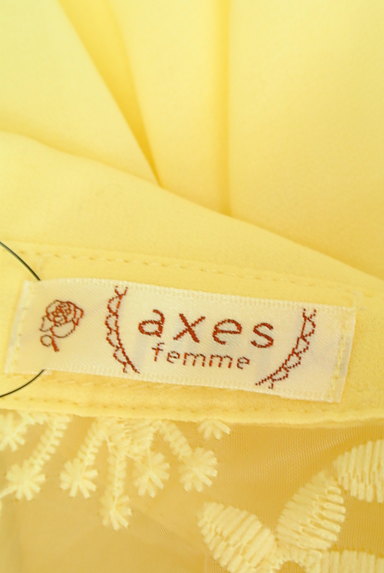 axes femme（アクシーズファム）の古着「シアーシフォン７分袖襟付きブラウス（カットソー・プルオーバー）」大画像６へ
