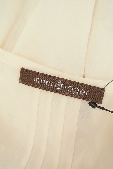 mimi&roger（ミミ＆ロジャー）の古着「刺繍レース袖プルオーバー（ブラウス）」大画像６へ