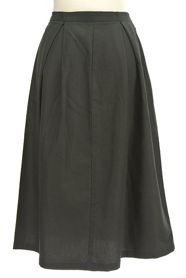 DO!FAMILY（ドゥファミリー）の古着「シンプル黒タックフレアミモレスカート（スカート）」大画像２へ