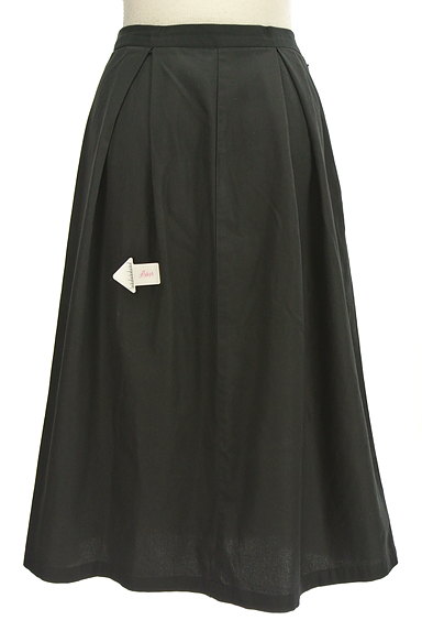 DO!FAMILY（ドゥファミリー）の古着「シンプル黒タックフレアミモレスカート（スカート）」大画像４へ