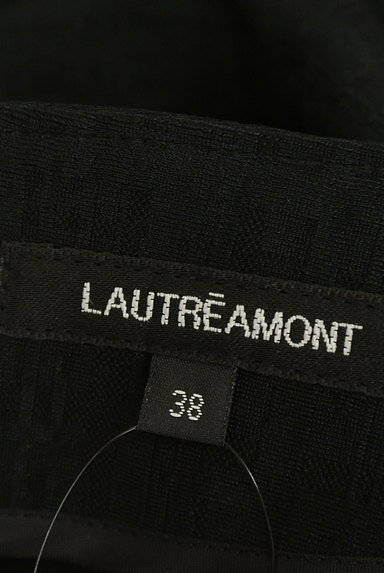 LAUTREAMONT（ロートレアモン）の古着「シック黒ミモレ丈フレアワンピース（ワンピース・チュニック）」大画像６へ