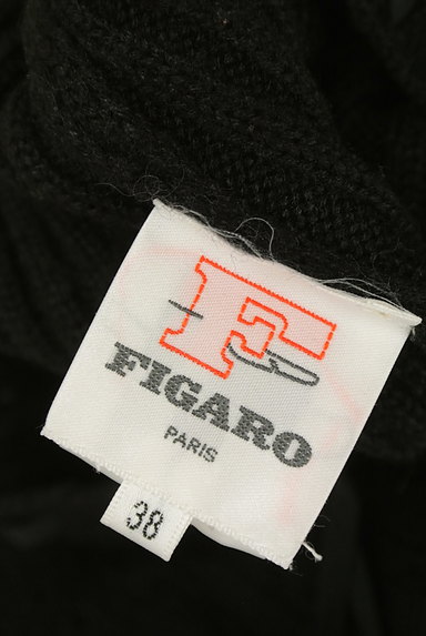 FIGARO Paris（フィガロ パリ）の古着「リボンネック７分袖リブニット（ニット）」大画像６へ