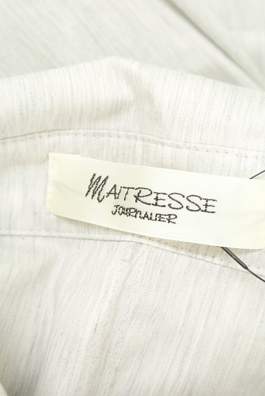 MAITRESSE（メトリーゼ）の古着「袖タックフレンチスリーブシャツ（カジュアルシャツ）」大画像６へ