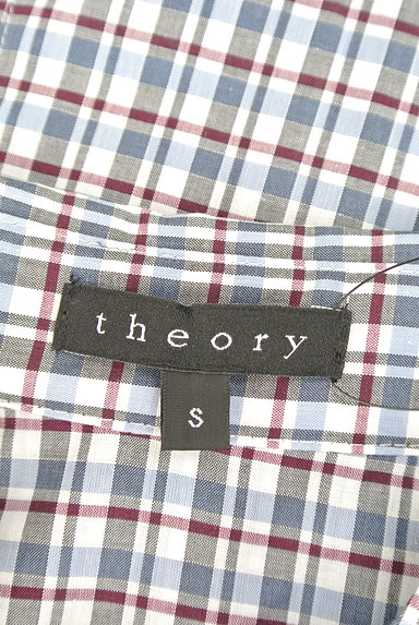 theory（セオリー）の古着「チェック柄カジュアルシャツ（カジュアルシャツ）」大画像６へ