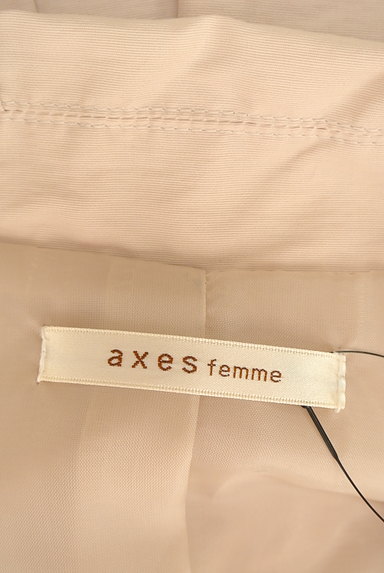 axes femme（アクシーズファム）の古着「襟付きフェミニンロングフレアコート（トレンチコート）」大画像６へ