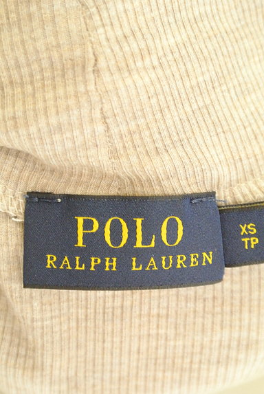 POLO RALPH LAUREN（ポロラルフローレン）の古着「シンプルタートルネックリブカットソー（カットソー・プルオーバー）」大画像６へ