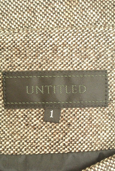 UNTITLED（アンタイトル）の古着「ミックスツイードタイトスカート（スカート）」大画像６へ