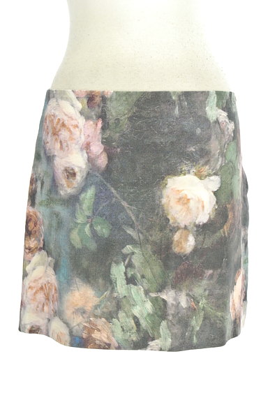 Paul Smith（ポールスミス）の古着「ぼかし花柄ミニスカート（ミニスカート）」大画像１へ