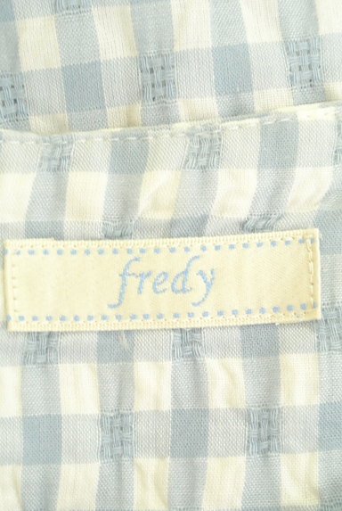 fredy（フレディ）の古着「ミモレ丈ウエストリボンチェック柄ワンピ（ワンピース・チュニック）」大画像６へ