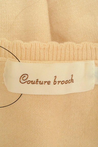 Couture Brooch（クチュールブローチ）の古着「ワンポイントパールリボンニット（ニット）」大画像６へ